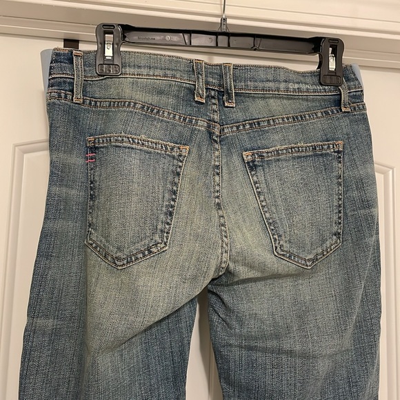 Current/Elliot HATCH Maternity The New Boyfriend Jeans Distressed Size 25 - Picture 9 of 12